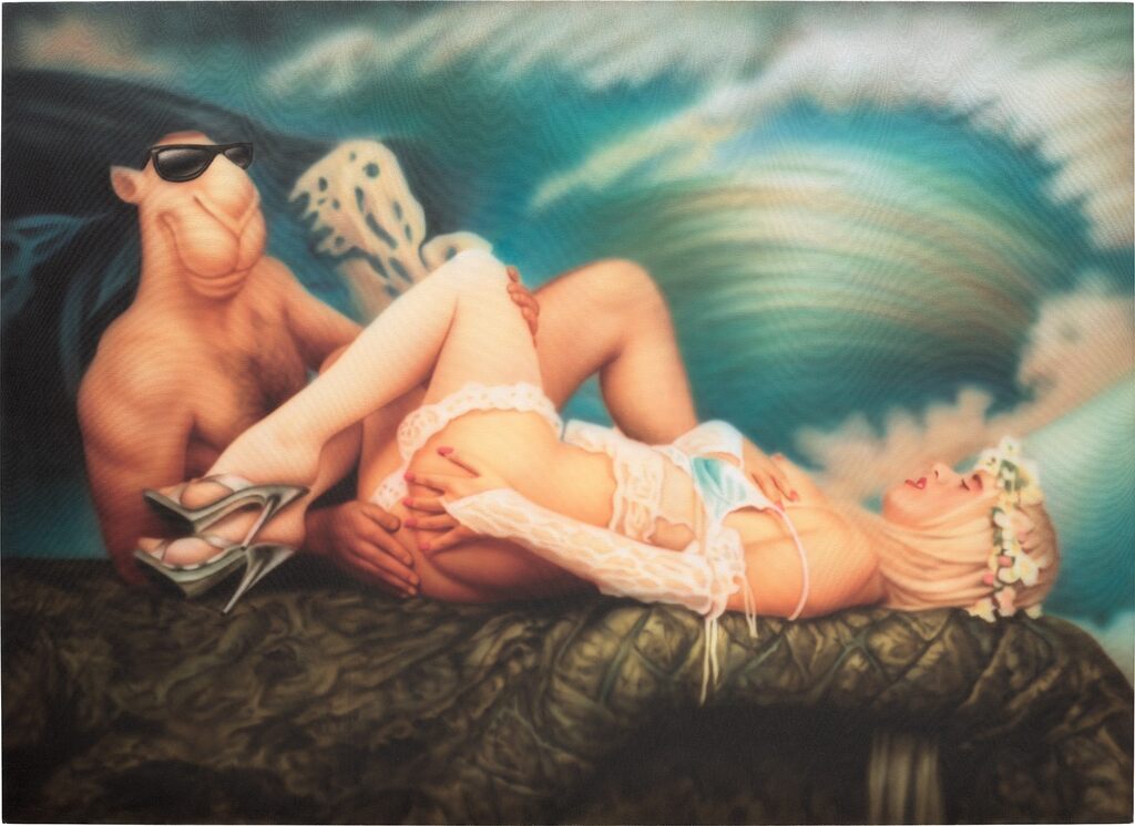 Jeff Koons Ou Jeff in Position of Aolam