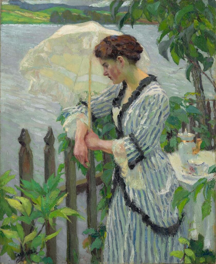 Woman with a Parasol