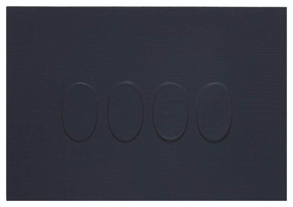 Quattro Ovali Nero