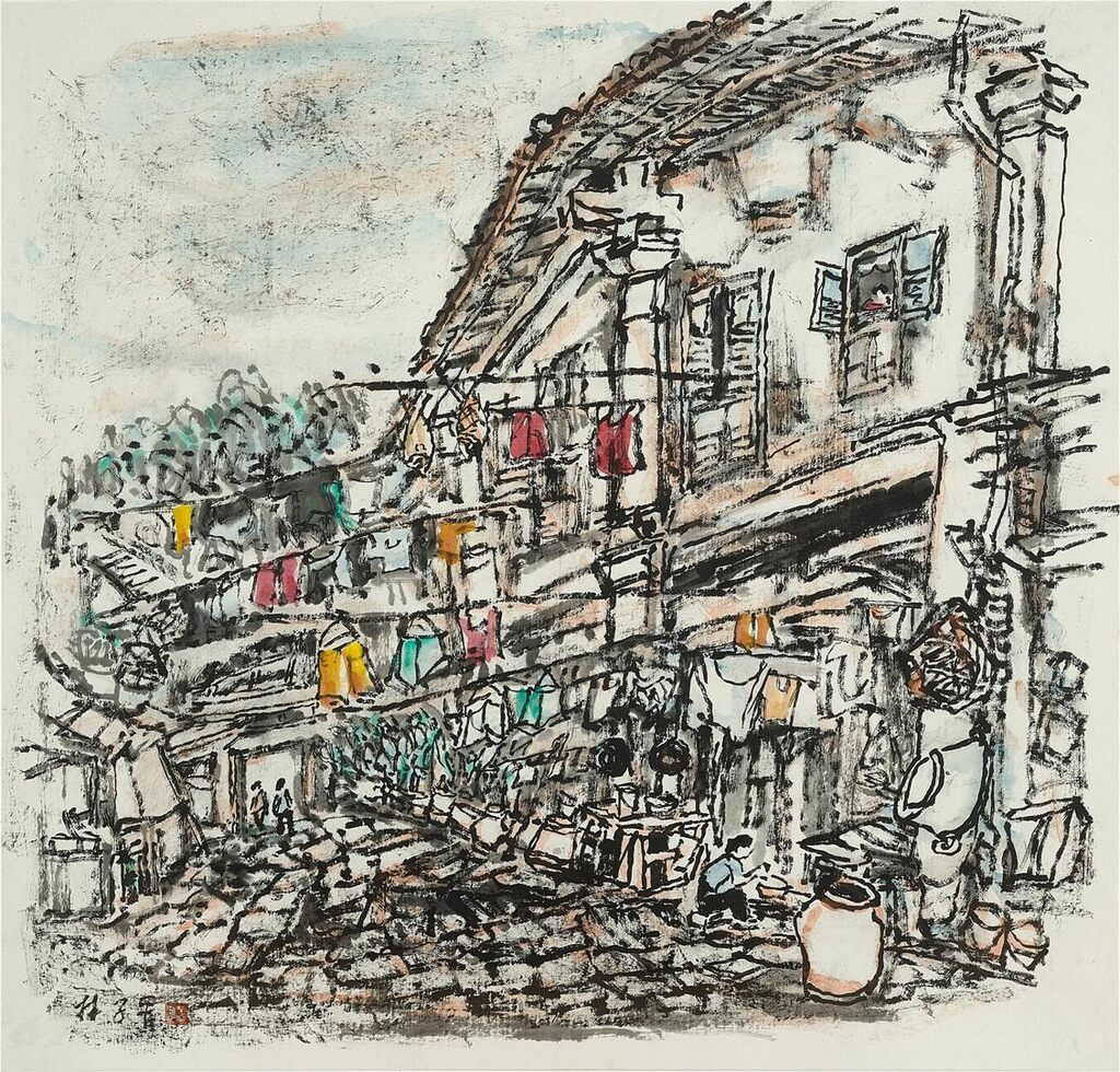 Corner of Chinatown street