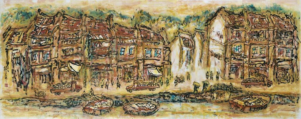 Shophouses by the River