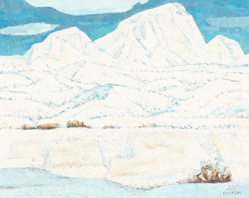 Taos Mountain in Winter