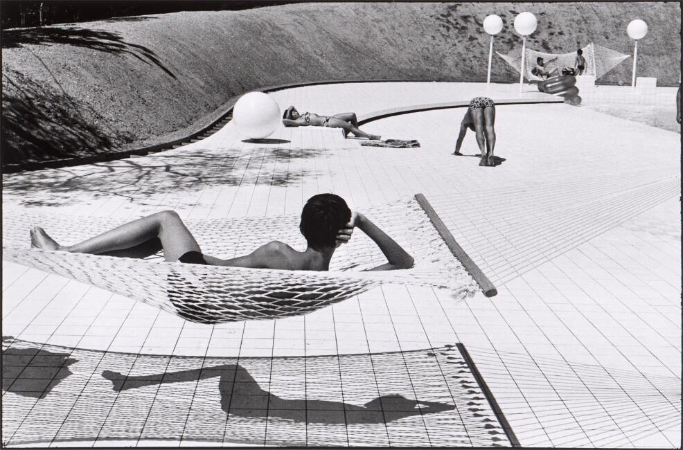 Swimming Pool designed by Alain Capèilleres, Le Brusc, Var, France, Summer