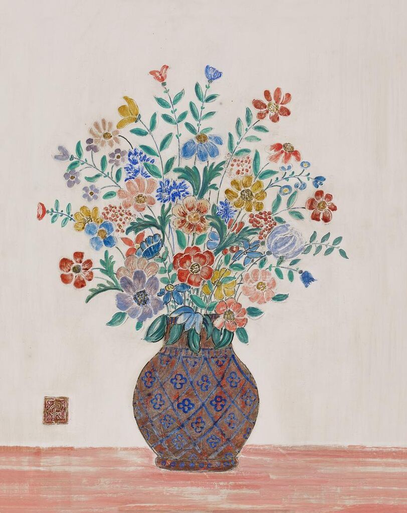 Still Life of Flowers and Vase