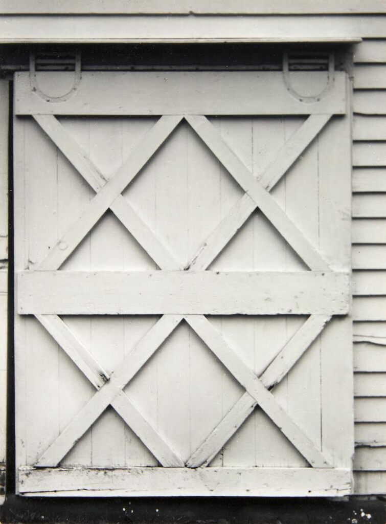 Barn Doors, Lake George, New York, Taken after Alfred Stieglitz's Death