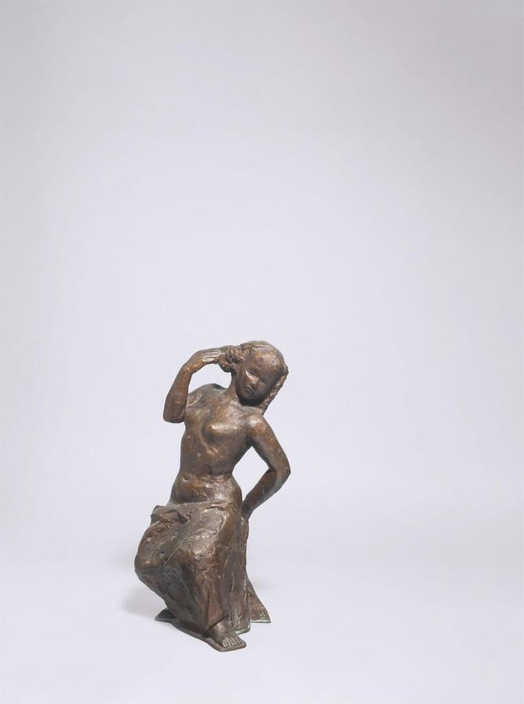 Female semi-nude