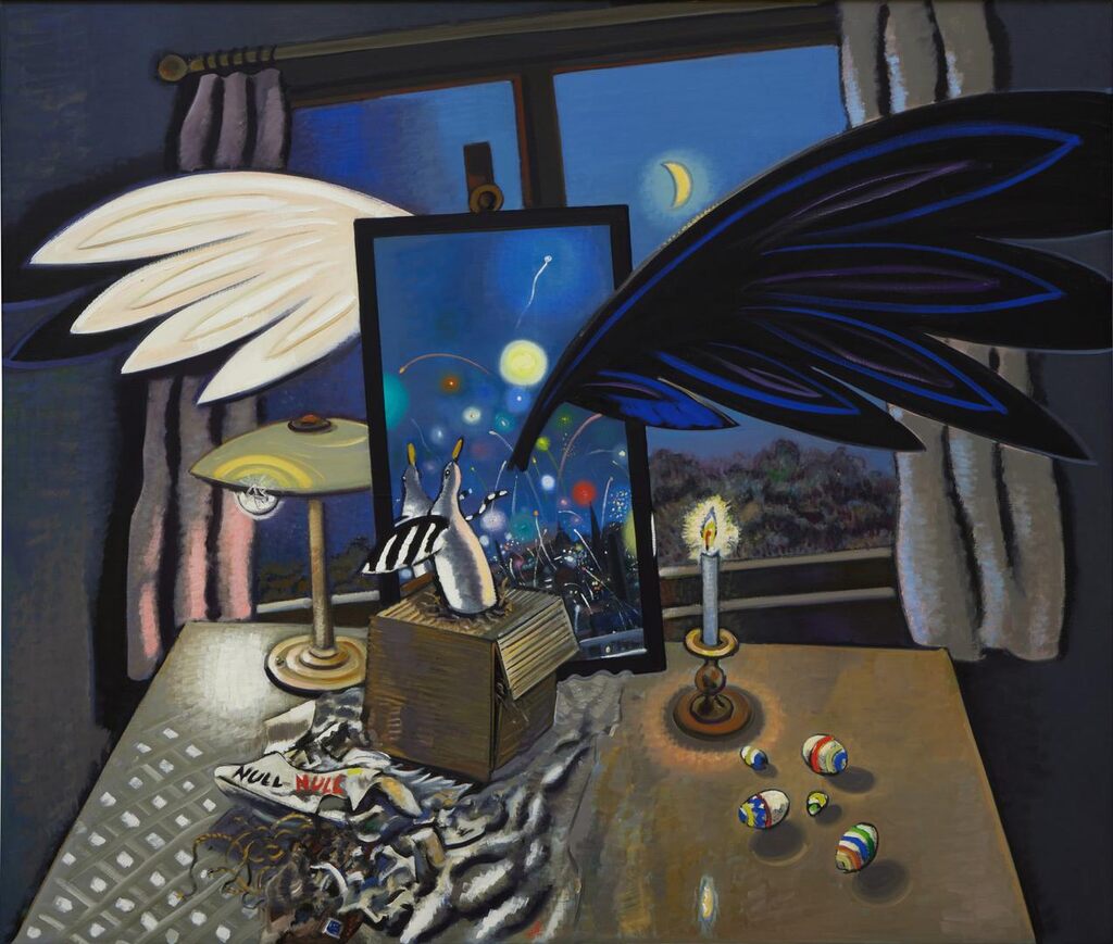 Silvester-Stillleben (New Year's Eve Still Life)
