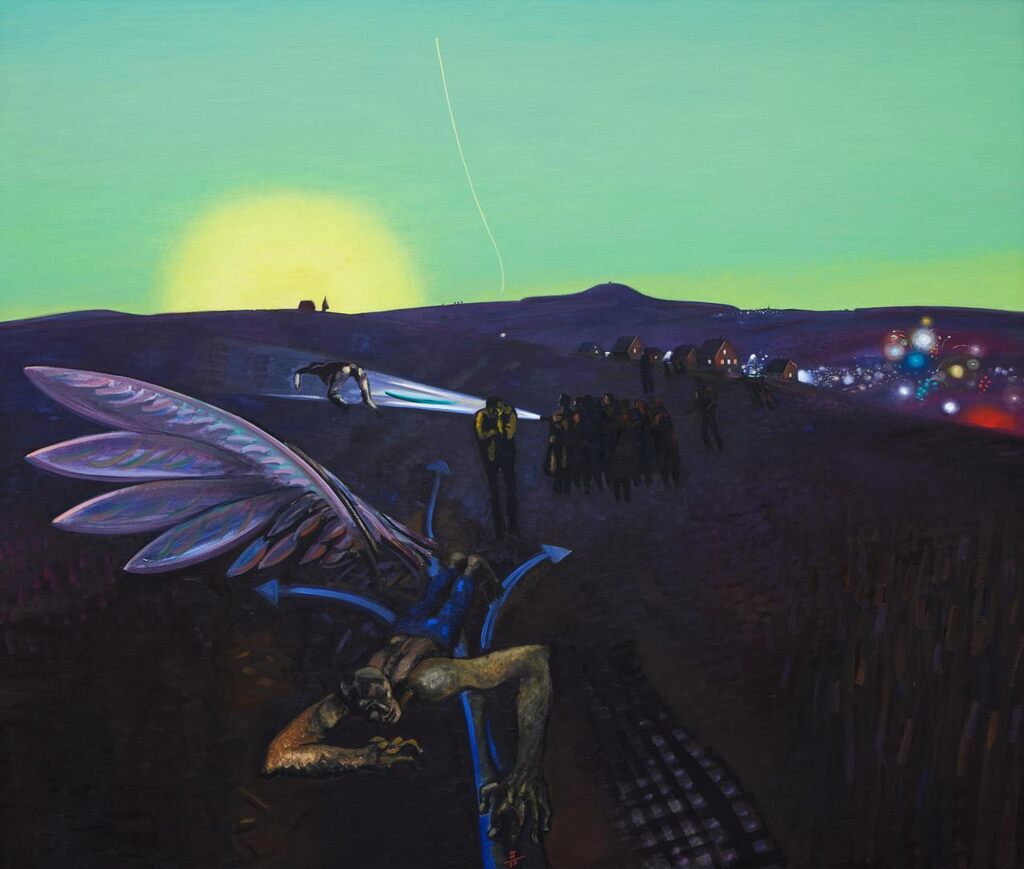 Nach Sonnenuntergang (After sunset)