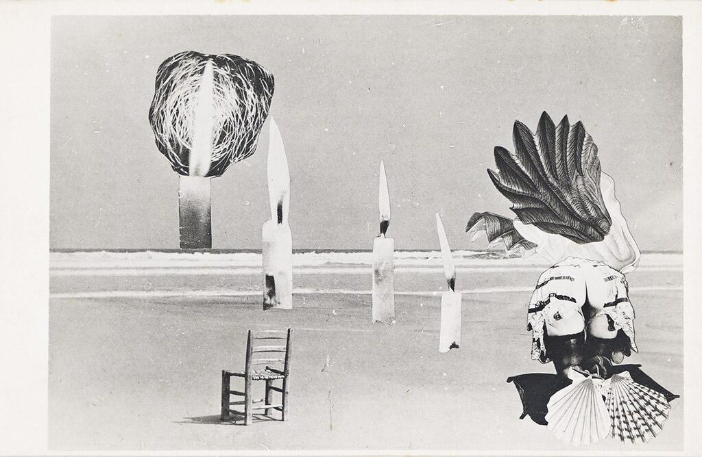 Surrealist carte-postale