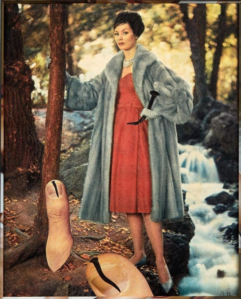 Woman with nails