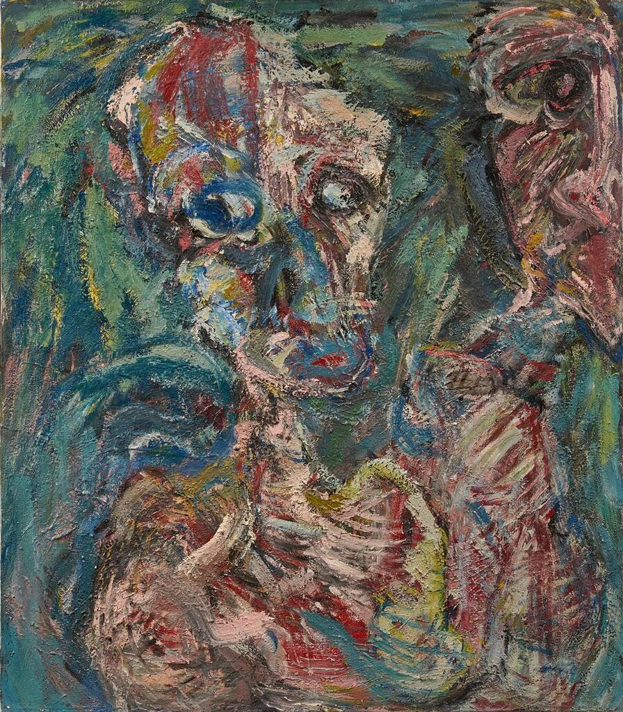 Veronika zermartertes Gesicht