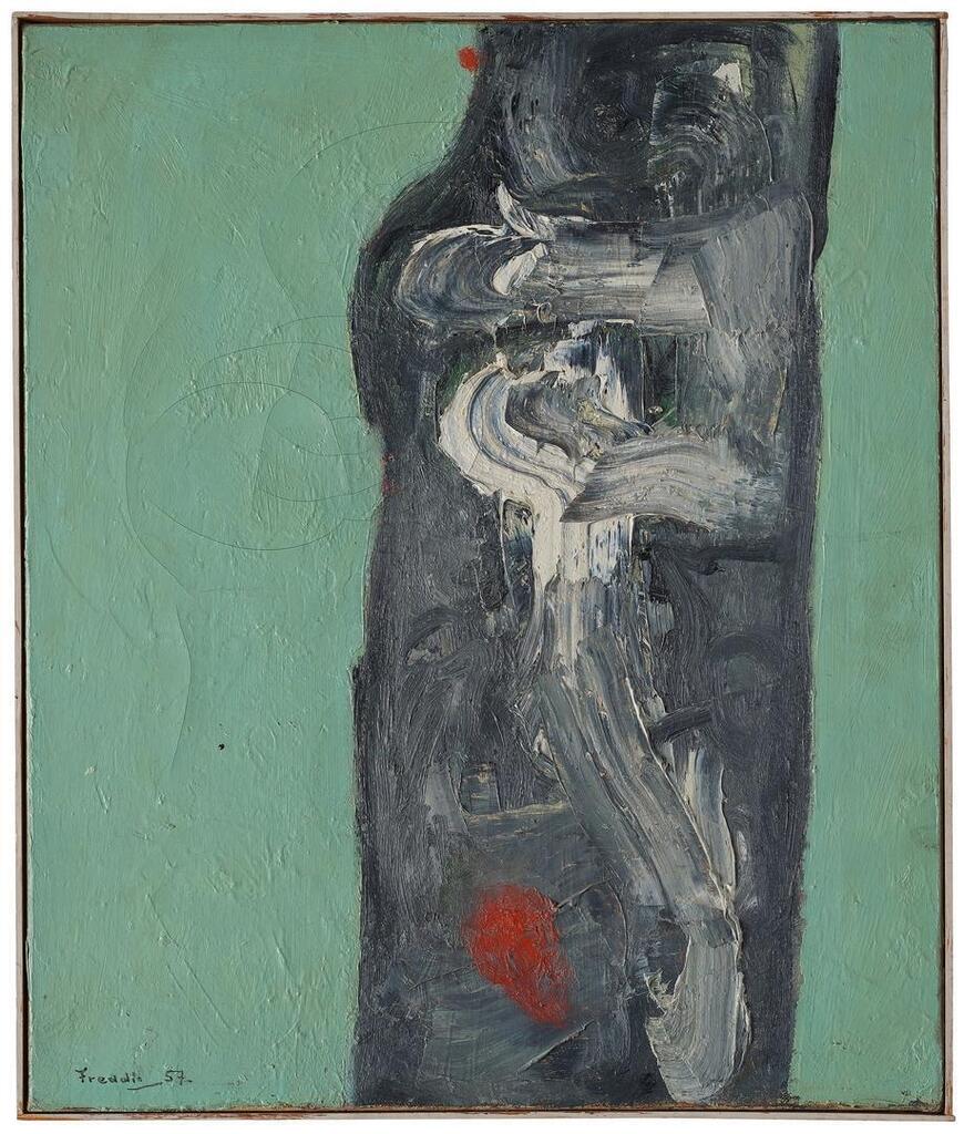 "Standing woman"