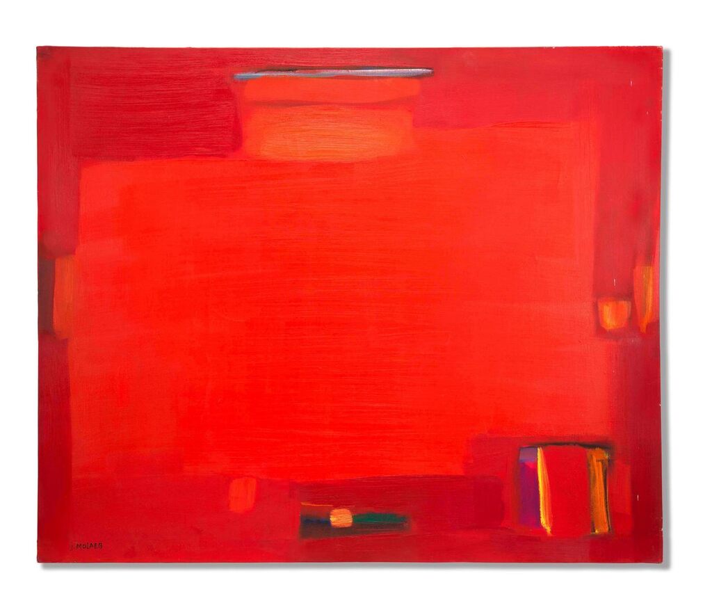 Sans titre (Red Abstract)