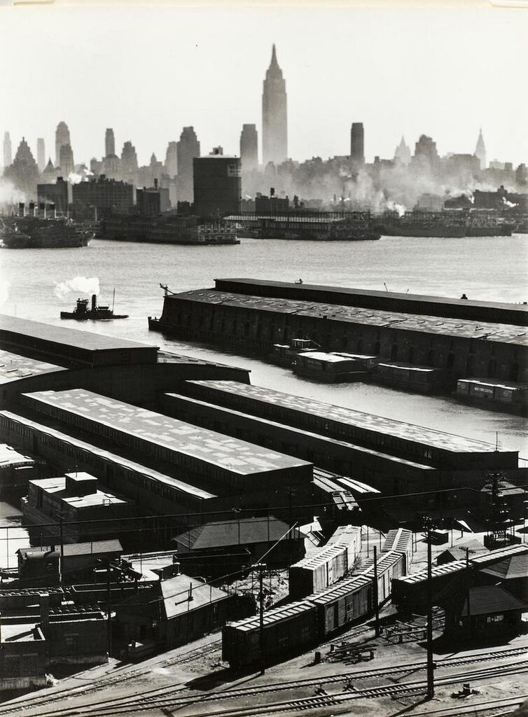 New York Harbor from Weehawken, New Jersey