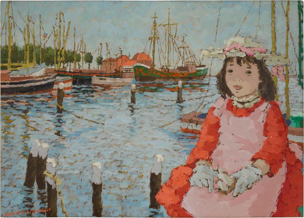Fillette au port