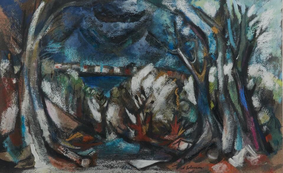 Landscape with Trees