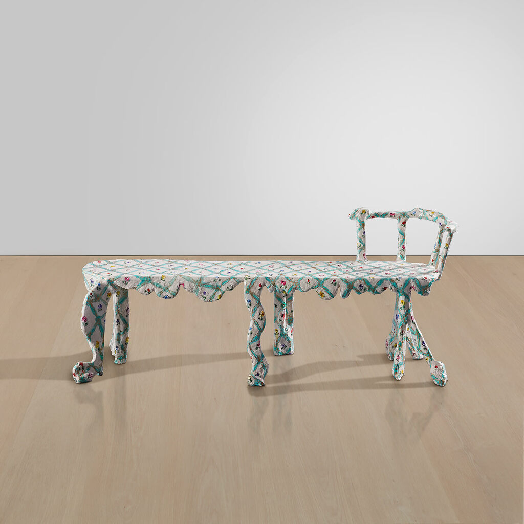 Sevres Mint Bench