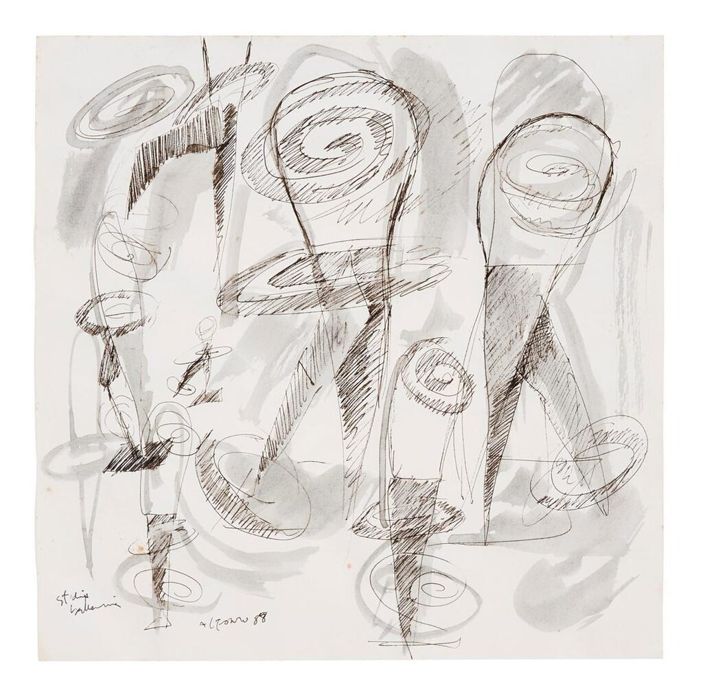 Sketch For Ballerina Sculpture