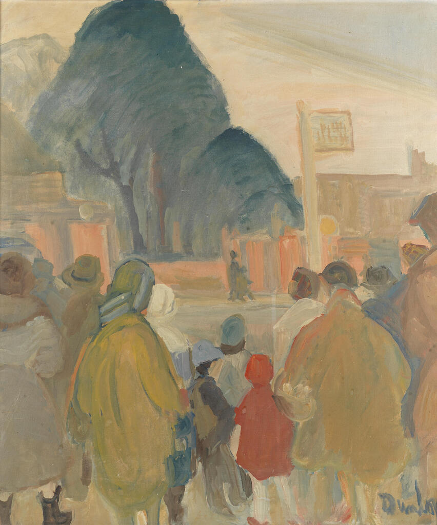 The bus stop