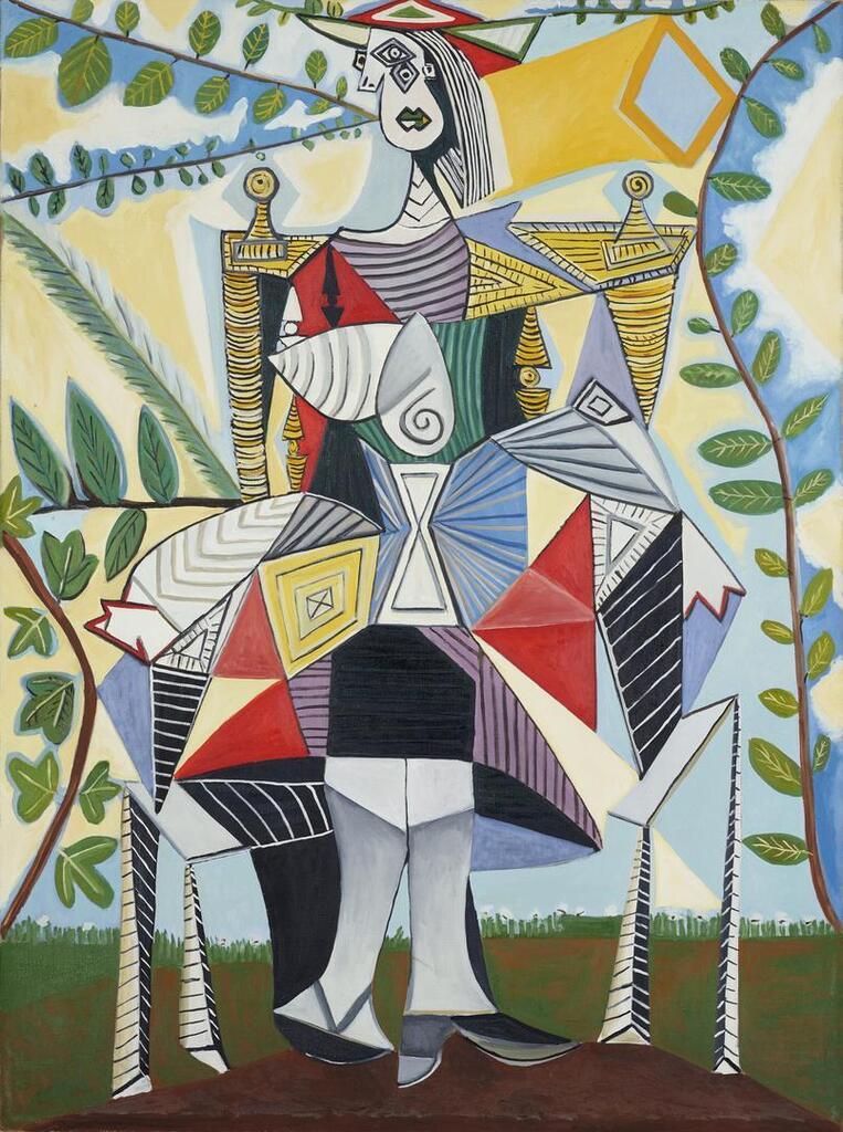 After Picasso ‘Woman Seated in a Garden’