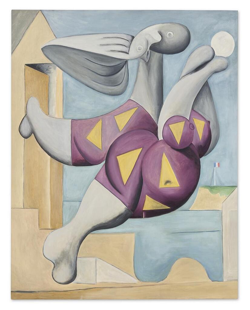 Not Picasso (Bather with Beachball, 1932)
