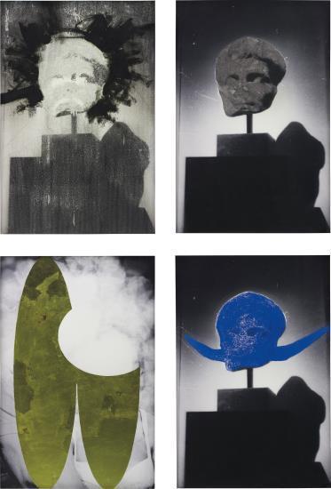 Four Works: (i) Endless Nameless (Dr. No); (ii) Endless Nameless (Black Glory Chet Baker); (iii) Endless Nameless (Augustus Blue Period); (iv) Untitled