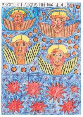 "Angels.! Augustin Walla.!"