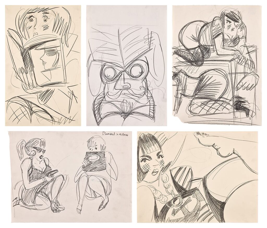 Five works: (i-v) Untitled