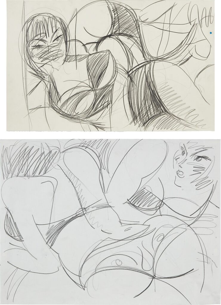 Two works: (i-ii) Untitled