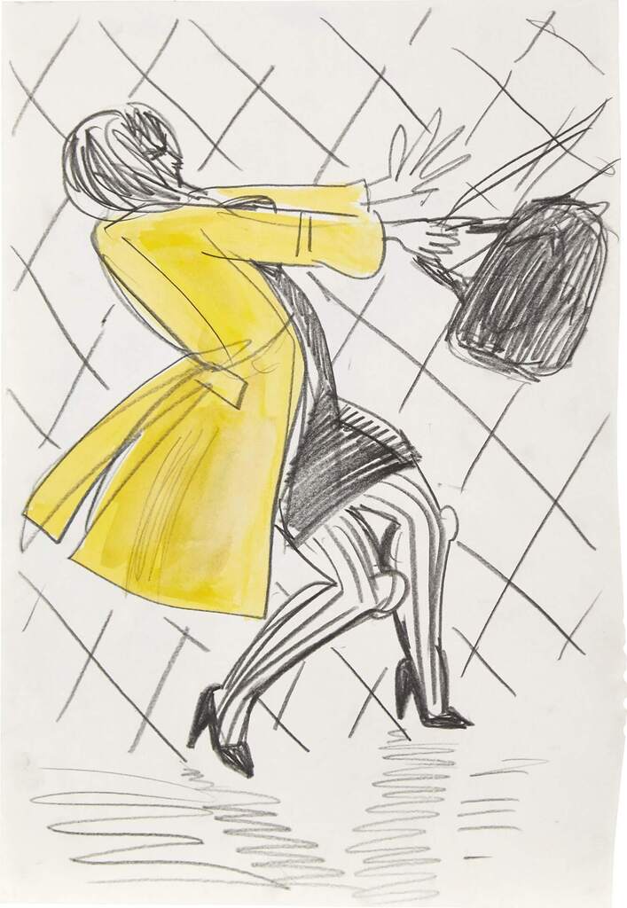 Untitled (Woman with Yellow Jacket)