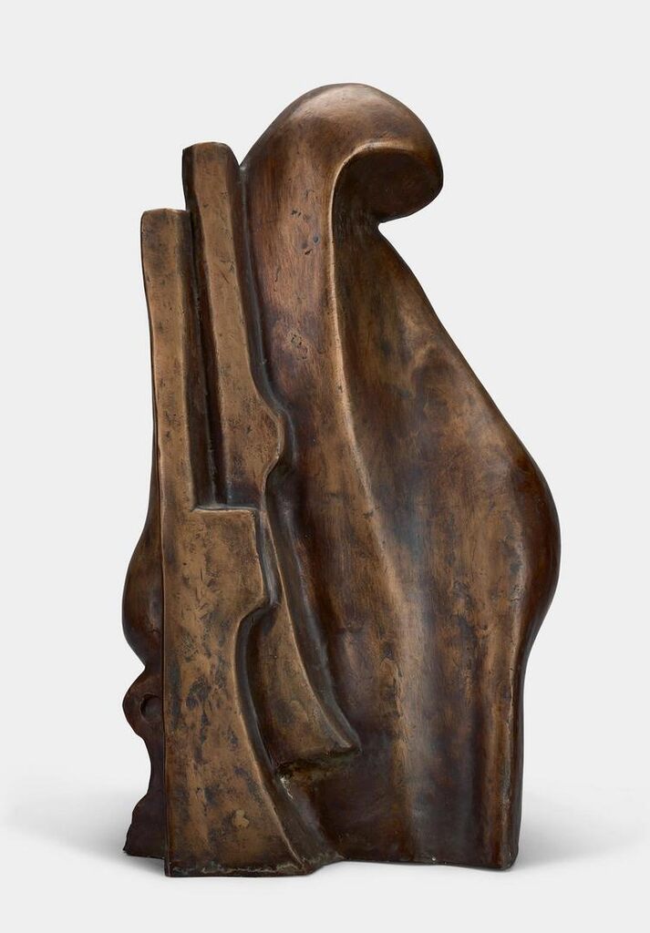 Figure with rifle