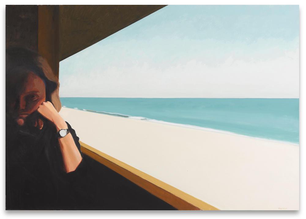 Woman by the Sea