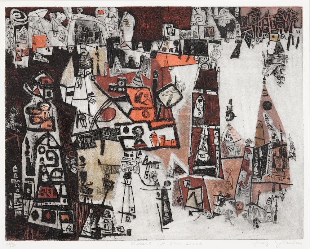 Desert of the Lions; Garden in the Desert, ; n.d.