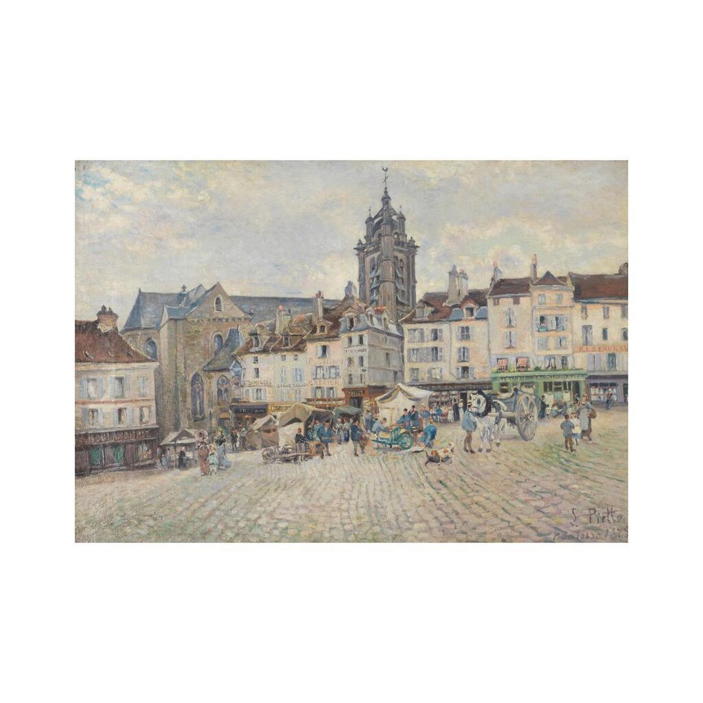 La Place du marché, Pontoise