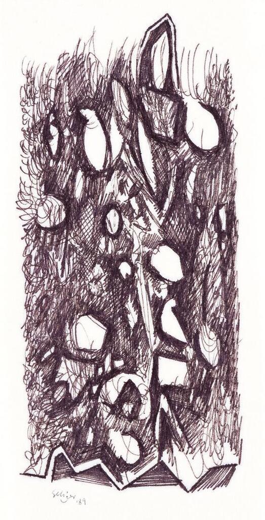 Maze; Untitled; Untitled; Self Portrait