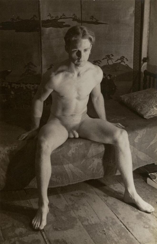 Sans titre (Portrait d'un modèle, pris par Jared French)