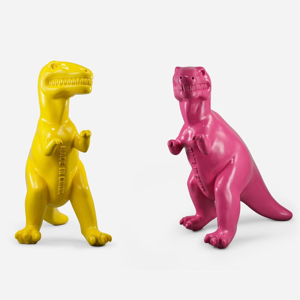 Two works: (i) Made in China (Yellow); (ii) Made in China (Pink)