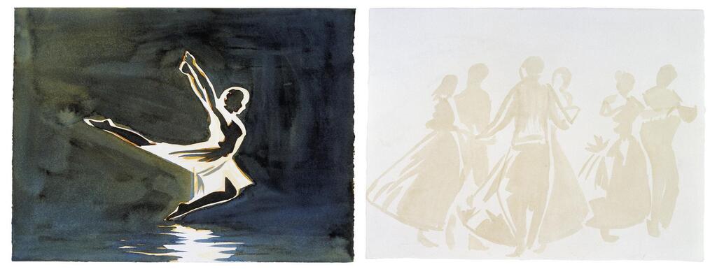 (i) Untitled (Freedom) (ii) Untitled (Dancers) 
