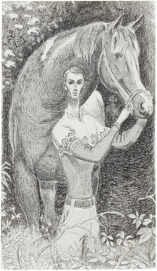 Study for Boy with a Horse