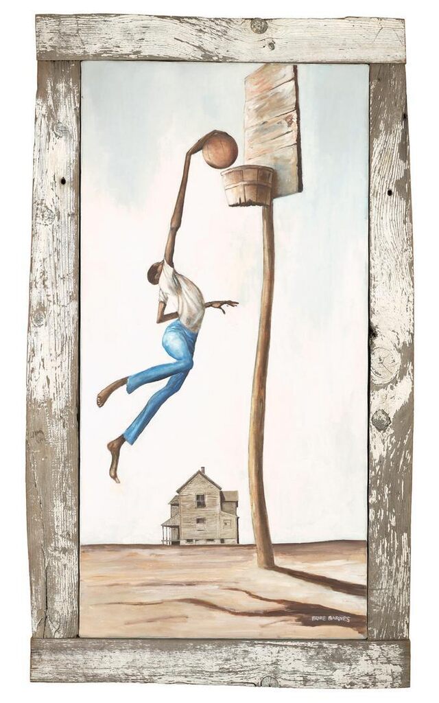 Ernie Barnes, High Aspirations