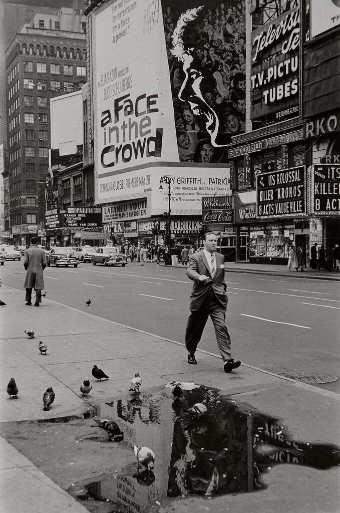 Times Square (man walking)