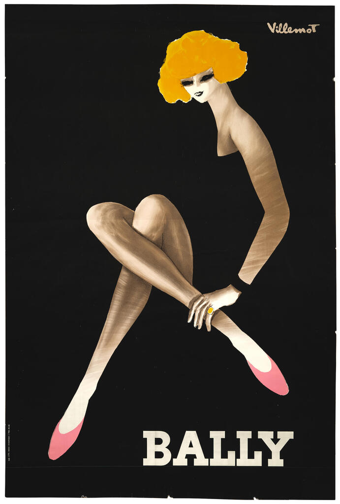 Bally Advertising Poster