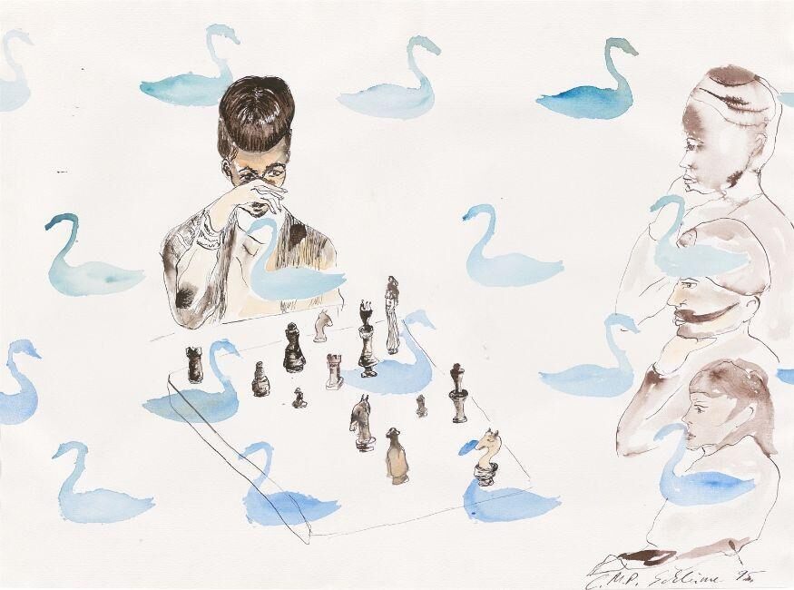 Untitled (Where the kings say good-night to each other)