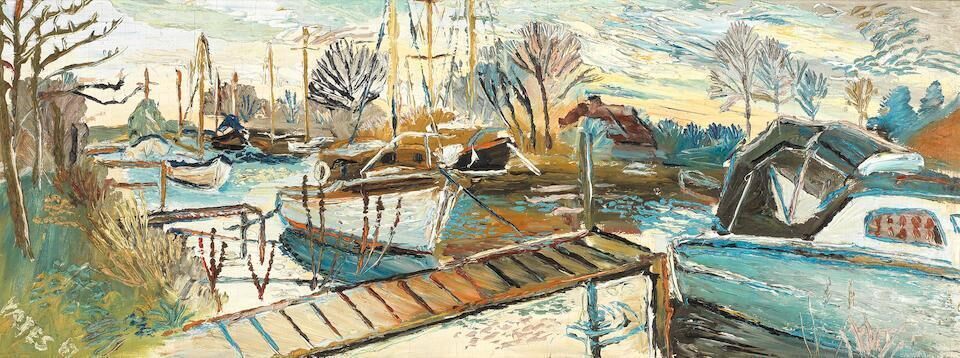 Pleasure Boats Along the River