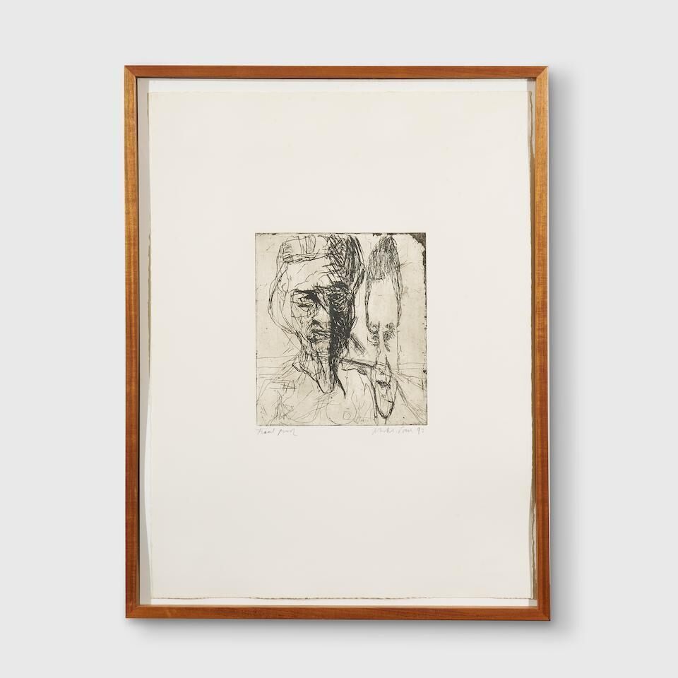 One Hundred Self Portrait Etchings (The Third Imaginary)