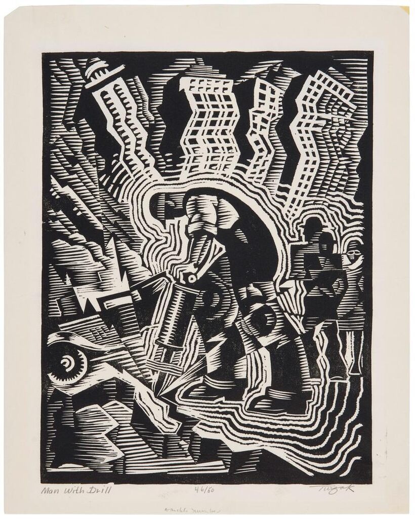 Man with a Drill