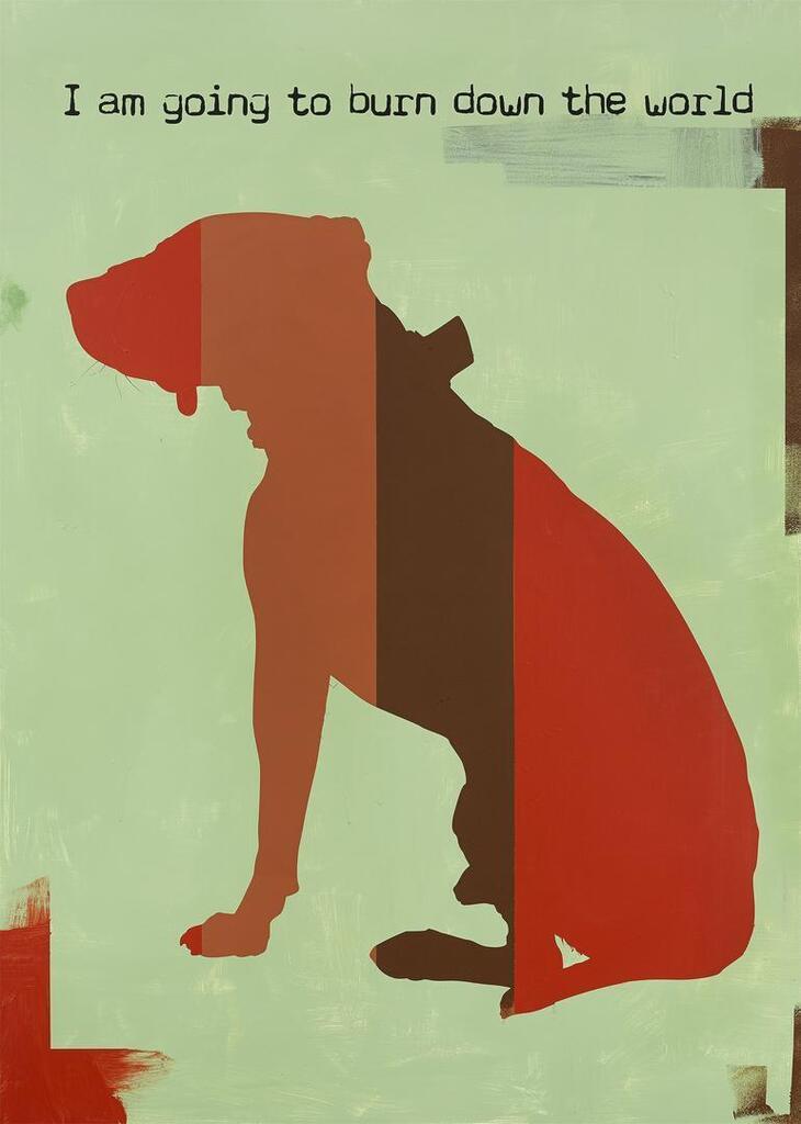 ”THE ANGRY BROWN DOG”
