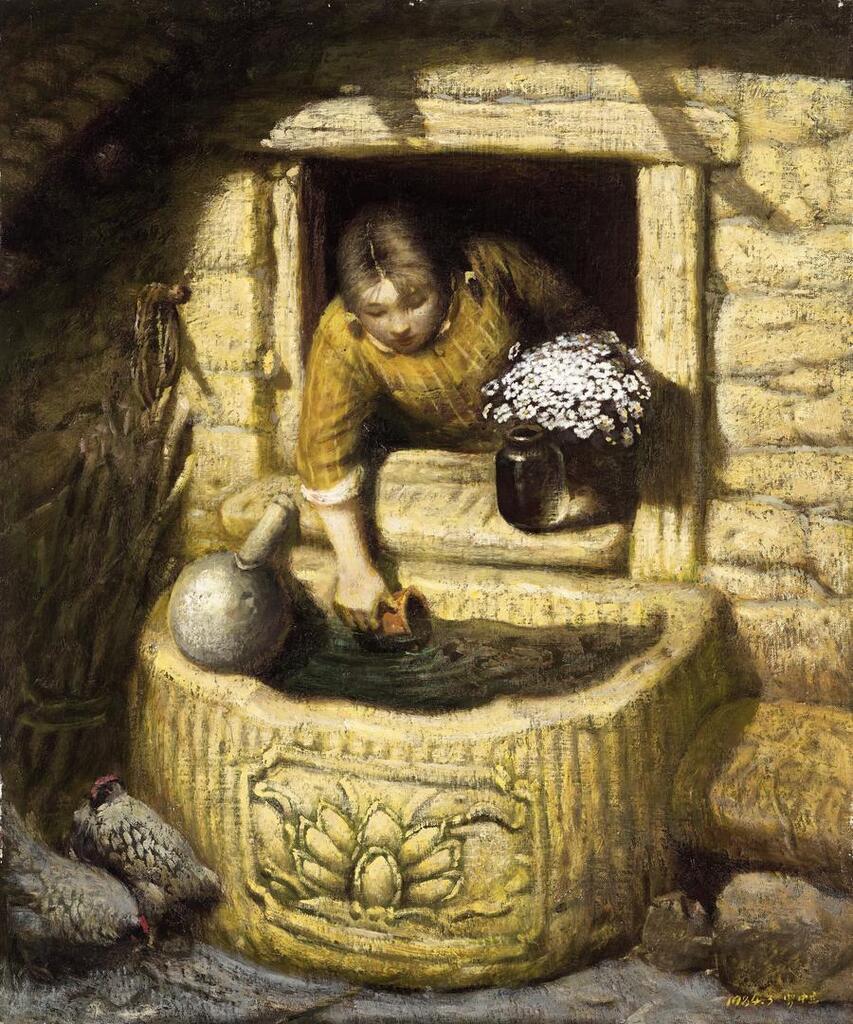 Woman Fetching Water