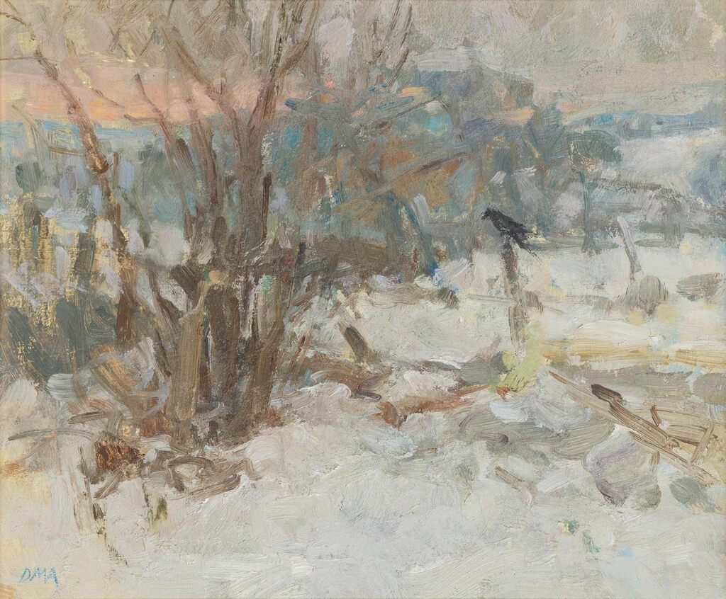 Winter Dawn at Llwyn Hir