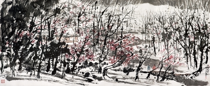 Snow in the Mountain